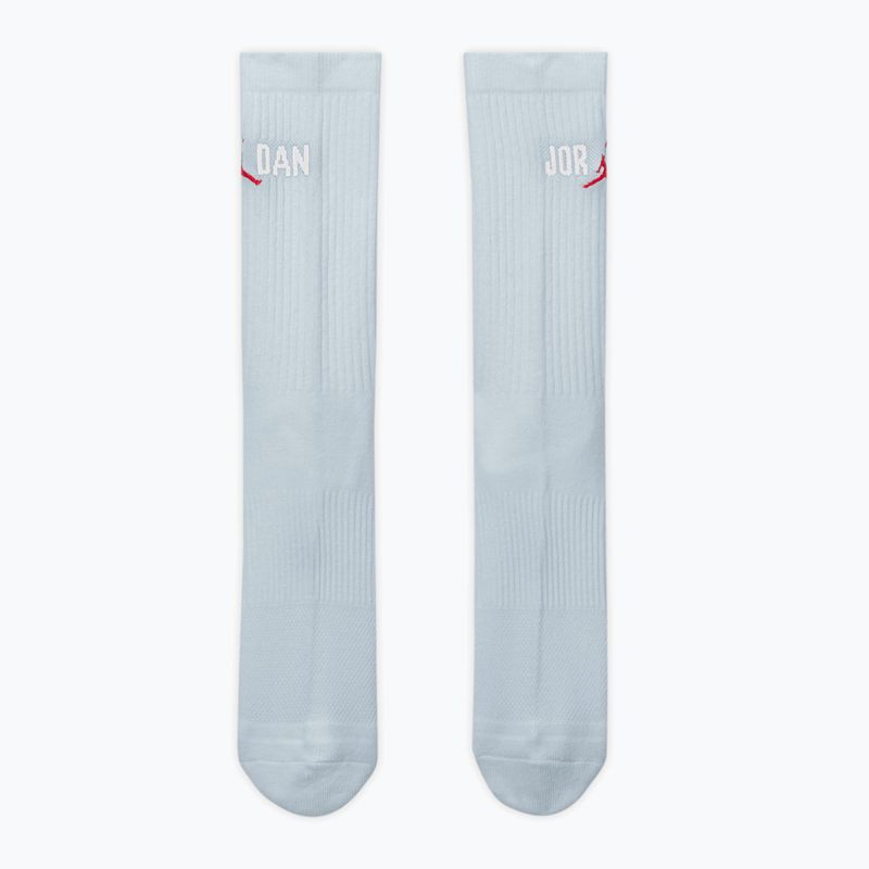 Чорапи Jordan Everyday Crew 1 чифт aura/white/university red 2