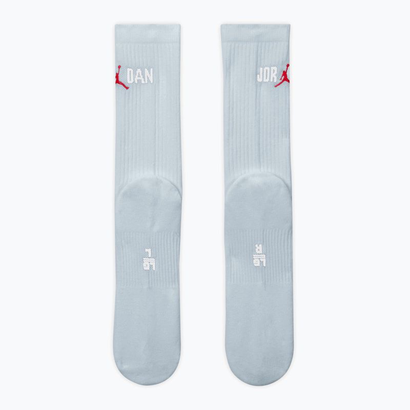 Чорапи Jordan Everyday Crew 1 чифт aura/white/university red 3