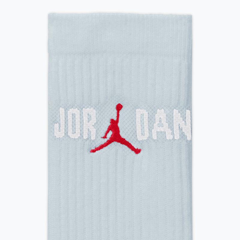 Чорапи Jordan Everyday Crew 1 чифт aura/white/university red 4