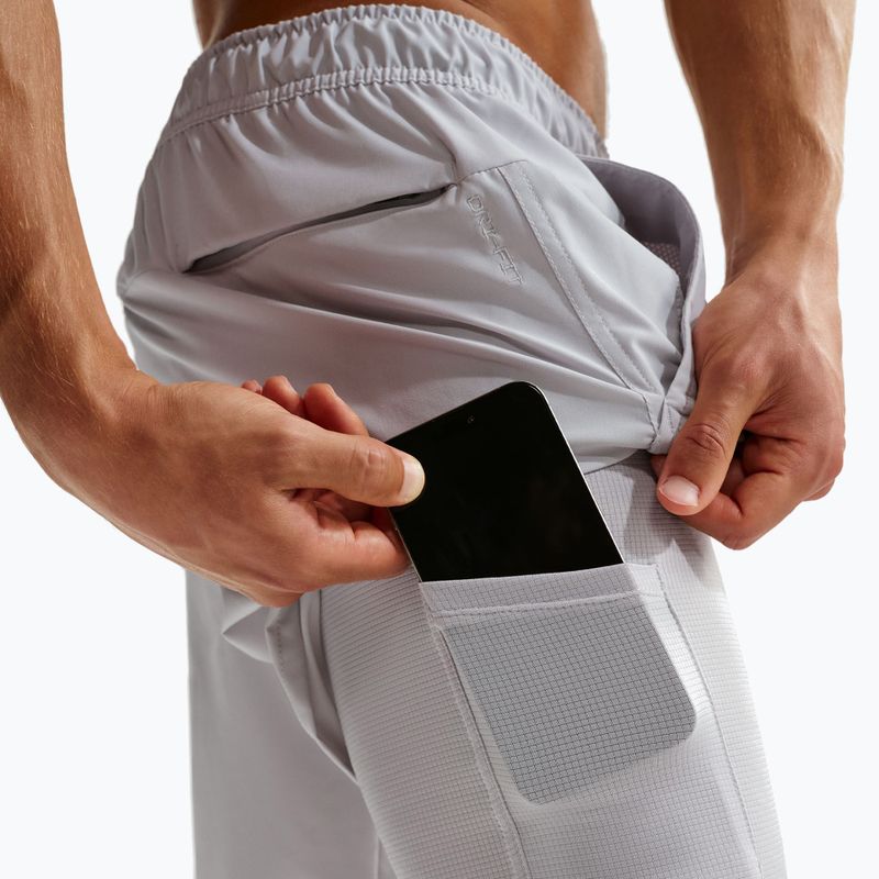 Мъжки шорти Nike Unlimited 2in1 Dri-Fit 7“ grey fog/grey fog/black/grey fog 7