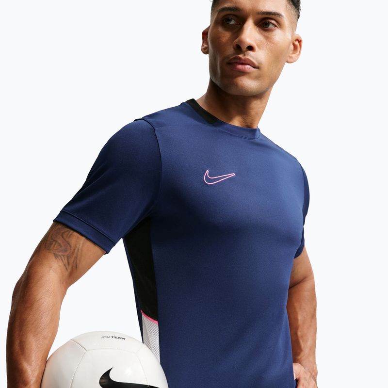 Мъжка футболна тениска Nike Academy Dri-Fit blue void/black/white/pinksicle 4