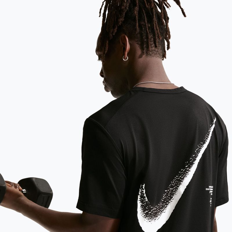 Мъжка тениска Nike Hyverse Dri-Fit GFX black/white 5