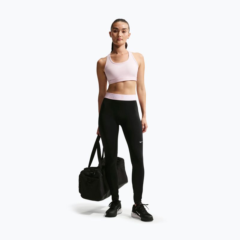 Дамски клин Nike Pro Mid-Rise Full black/pink foam/white 2