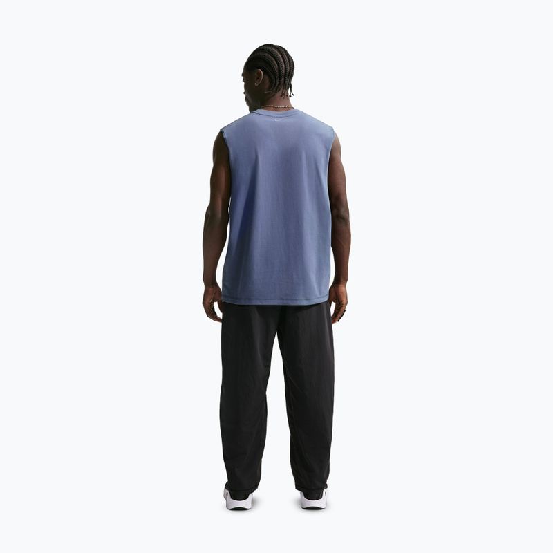 Мъжка тренировъчна тениска Nike Athletic Club Dri-Fit diffused blue/diffused blue 3