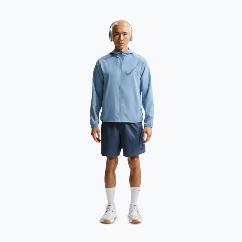 Mъжко яке Nike Form Dri-Fit GFX work blue 2