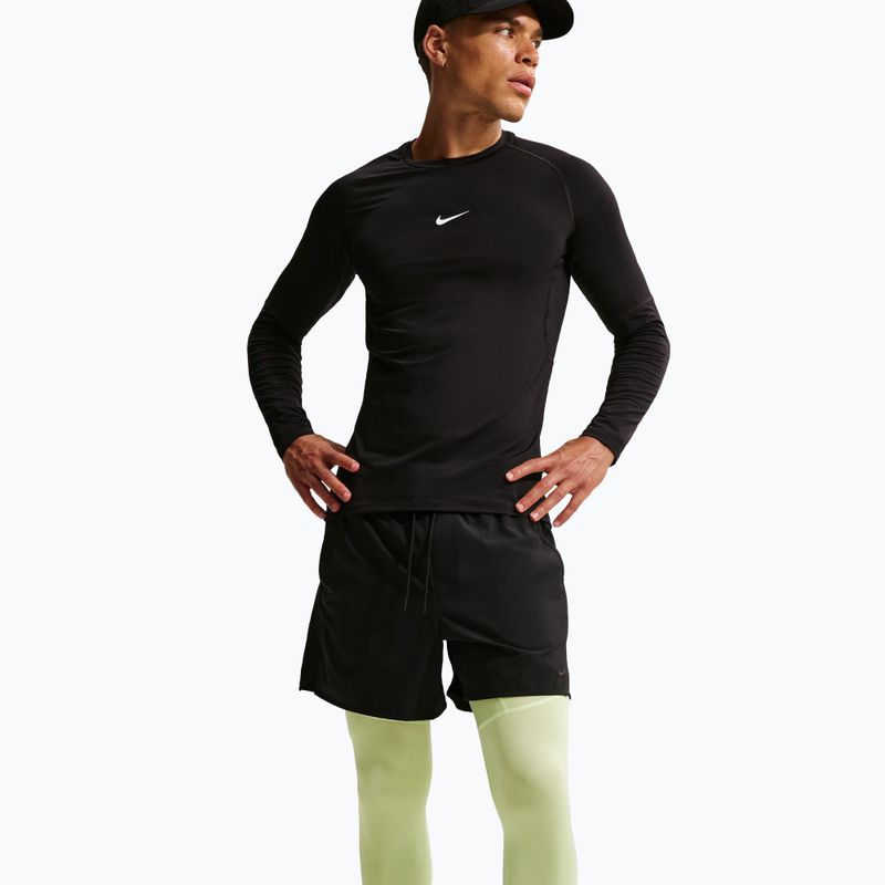 Мъжки клин за тренировка Nike Pro Dri-Fit Tight Fitness light liquid lime/black 5
