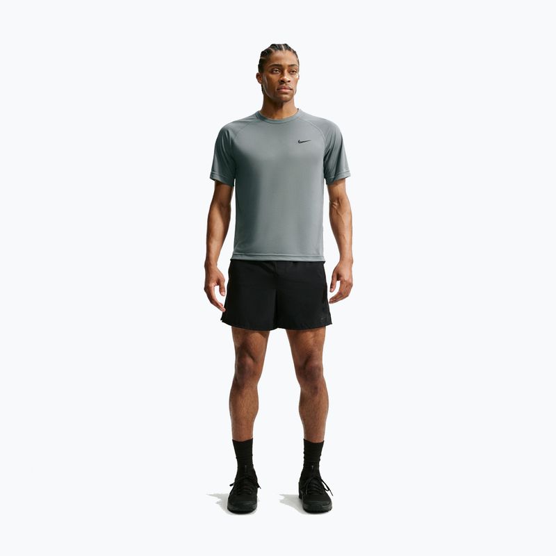 Мъжка тренировъчна тениска Nike Flex smoke grey/black 2