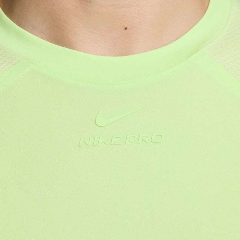 Мъжка тениска за тренировка Nike Pro Training Dri-Fit light liquid lime/light liquid lime 3