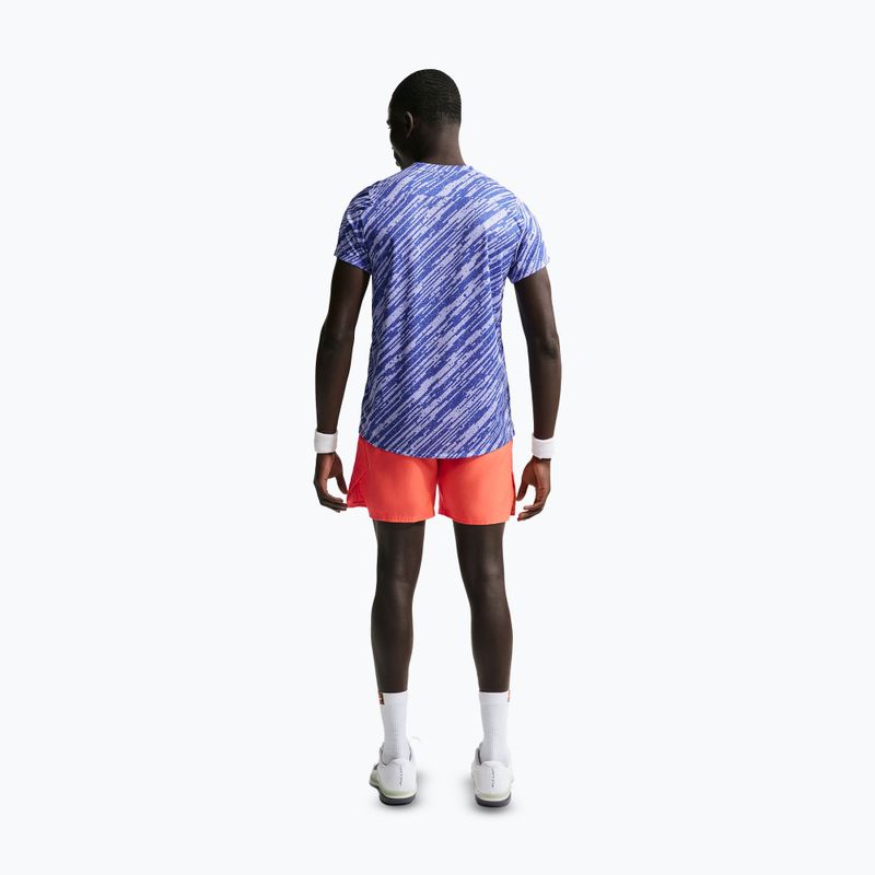 Мъжки тенис шорти Nike Court Dri-Fit Victory 7" turf orange/white 4