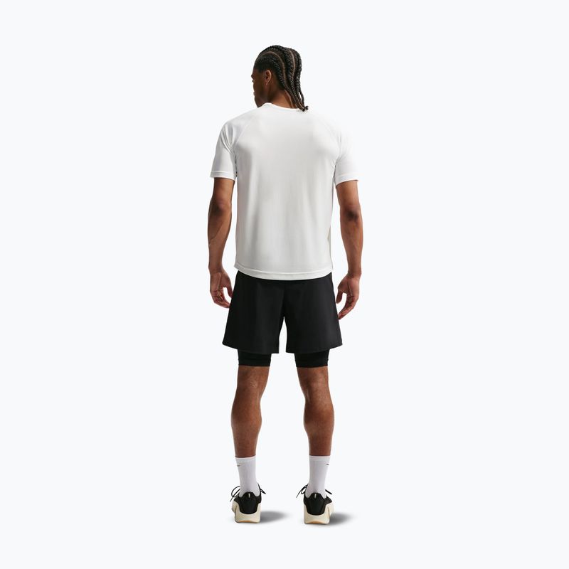 Мъжка тренировъчна тениска Nike Flex white/black 3