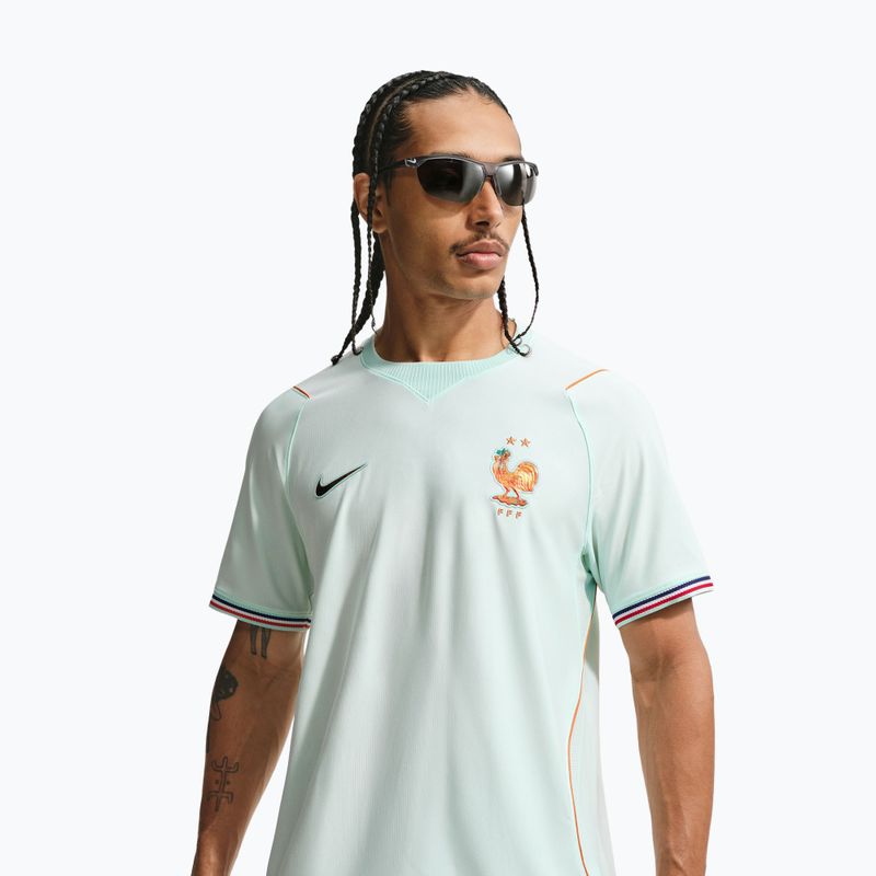 Мъжка футболна фланелка Nike FFF 2026 Stadium Away igloo/monarch/monarch 5