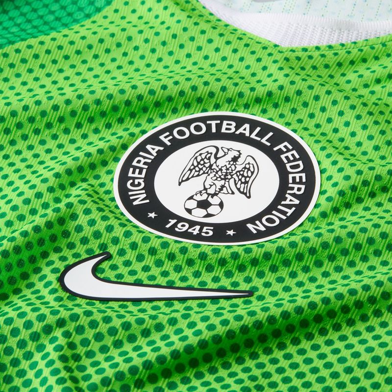 Мъжка футболна фланелка Nike Nigeria 2026/27 Match Home pine green/electric green/white 3