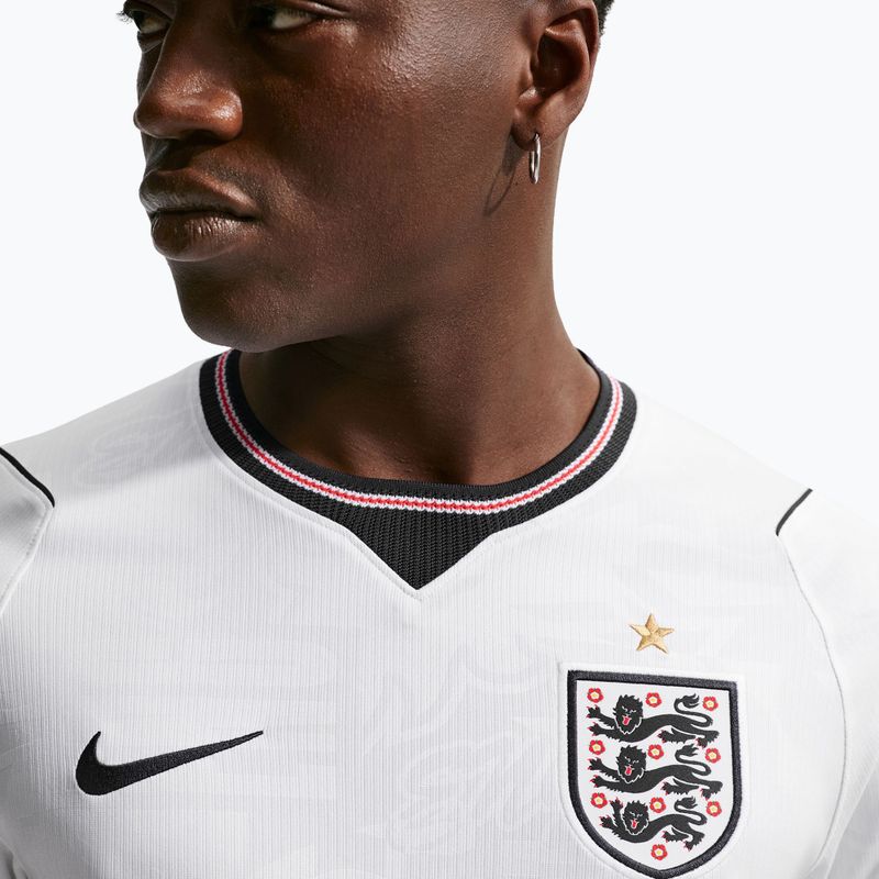 Мъжка футболна фланелка Nike England 2026 Stadium Home white/speed red/obsidian/obsidian 5