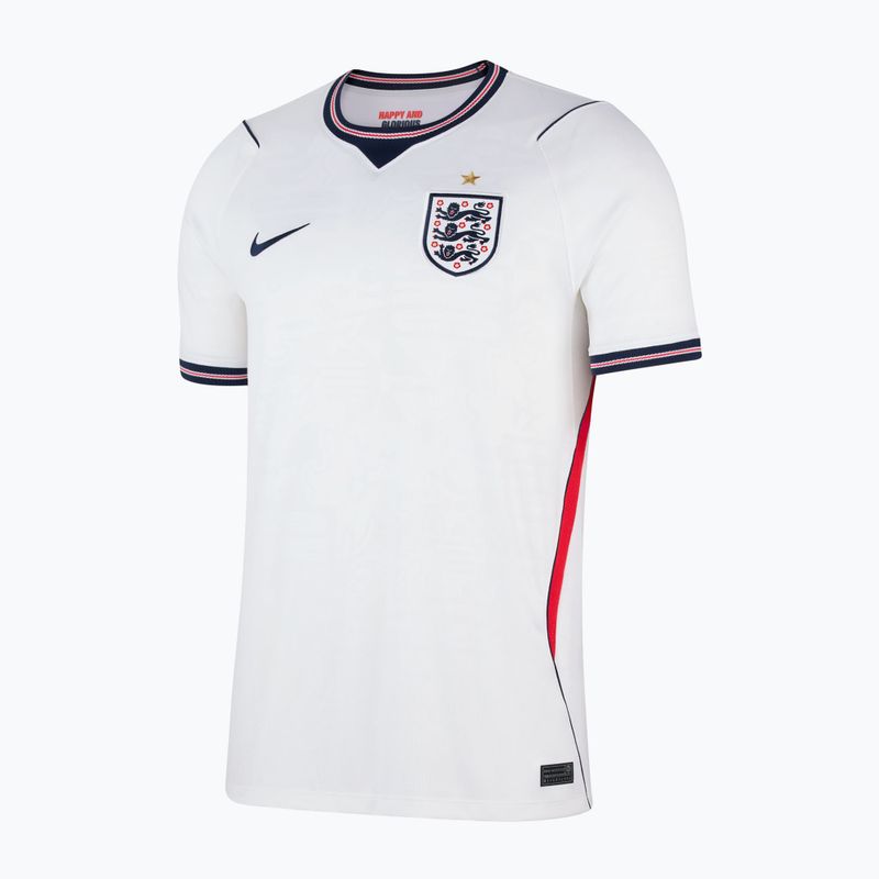 Мъжка футболна фланелка Nike England 2026 Stadium Home white/speed red/obsidian/obsidian 7