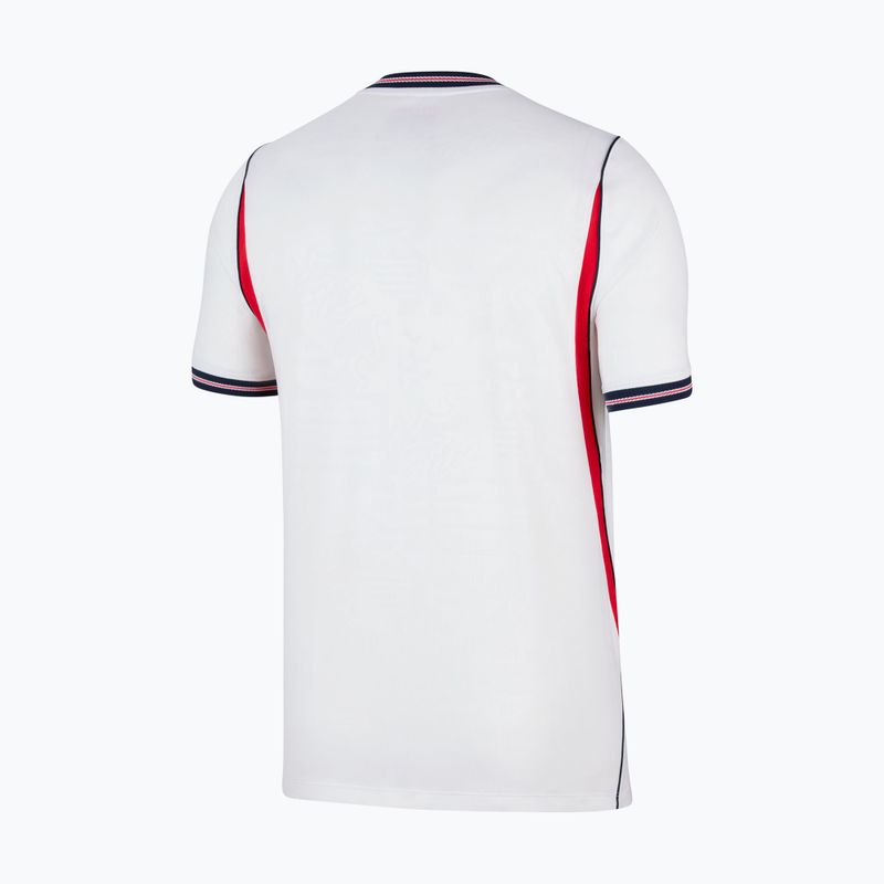 Мъжка футболна фланелка Nike England 2026 Stadium Home white/speed red/obsidian/obsidian 8