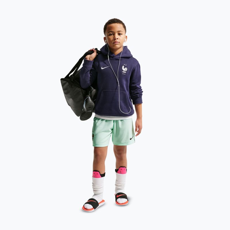 Детски футболни шорти Nike FFF 2026 Stadium Away igloo/monarch/monarch 2