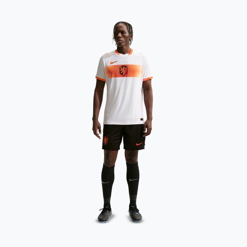 Мъжка футболна фланелка Nike Netherlands 2026/27 Away Match white/hyper crimson/black 2