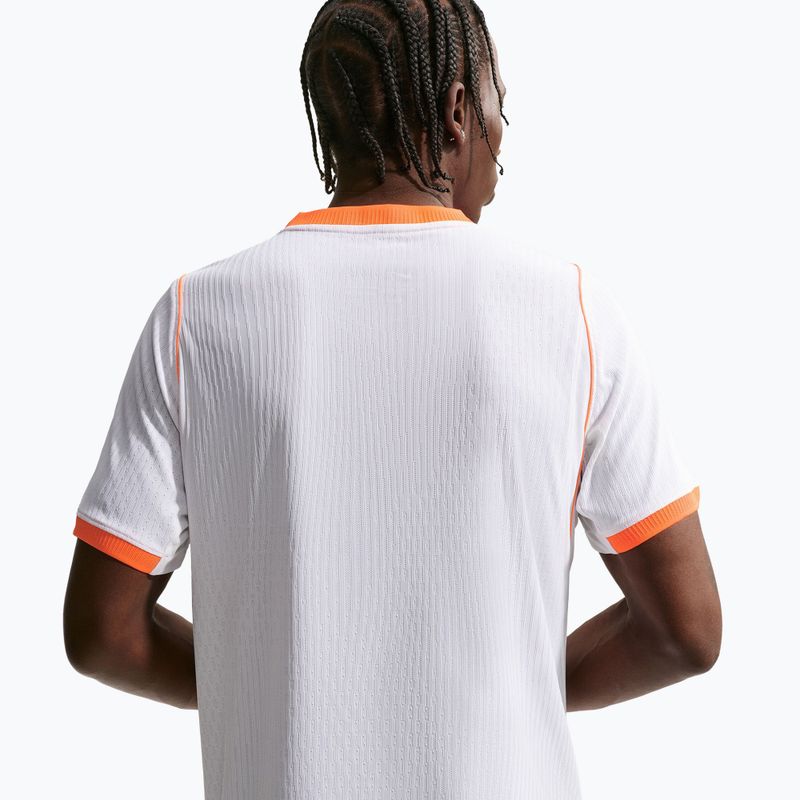 Мъжка футболна фланелка Nike Netherlands 2026/27 Away Match white/hyper crimson/black 6