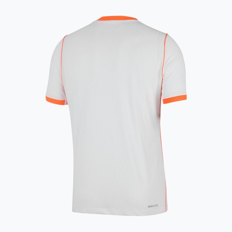 Мъжка футболна фланелка Nike Netherlands 2026/27 Away Match white/hyper crimson/black 8