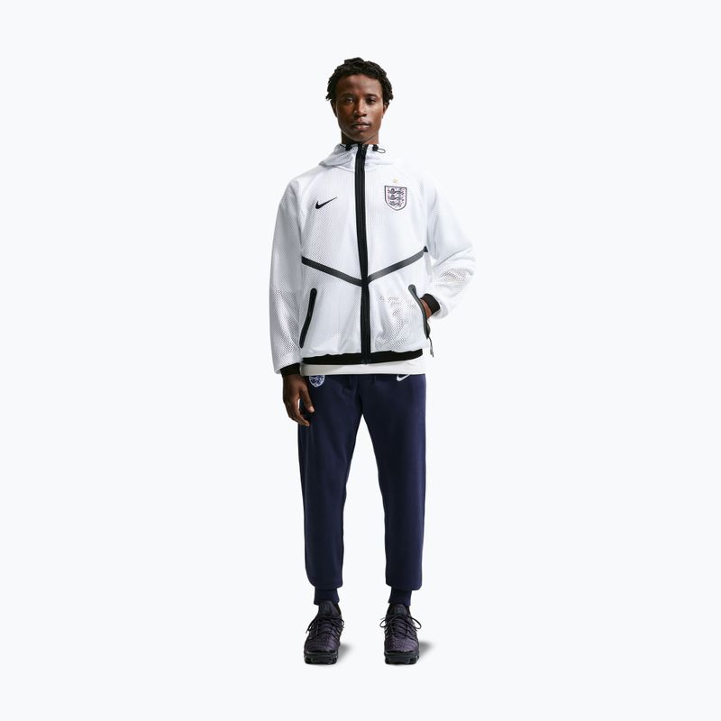 Мъжко футболно яке Nike England Dri-Fit Soccer Anthem white/black/obsidian 2