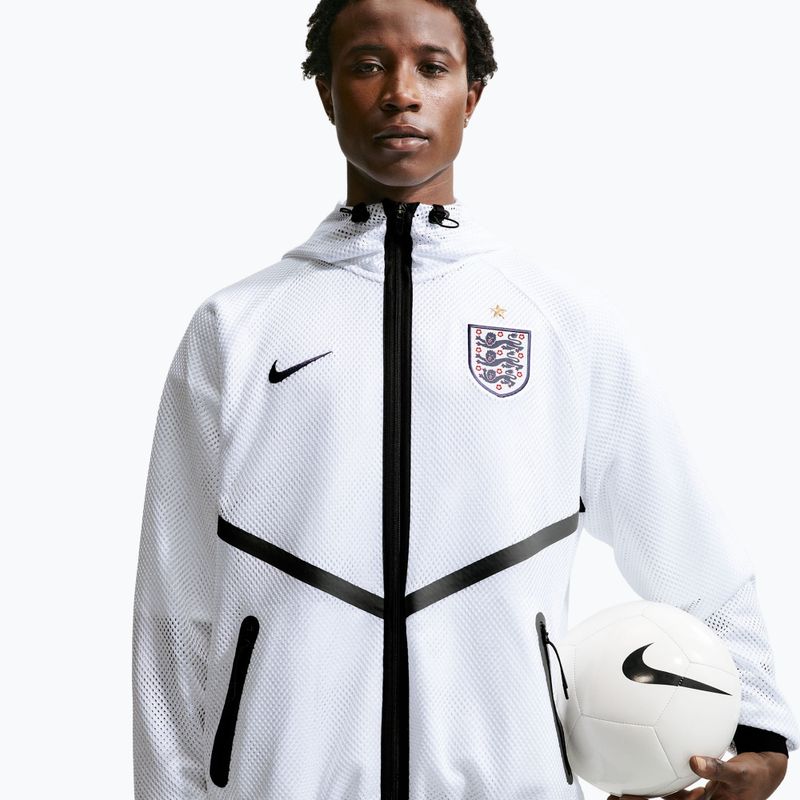 Мъжко футболно яке Nike England Dri-Fit Soccer Anthem white/black/obsidian 4