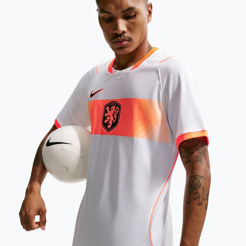 Мъжка футболна фланелка Nike Netherlands 2026 Stadium Away white/hyper crimson/black 5