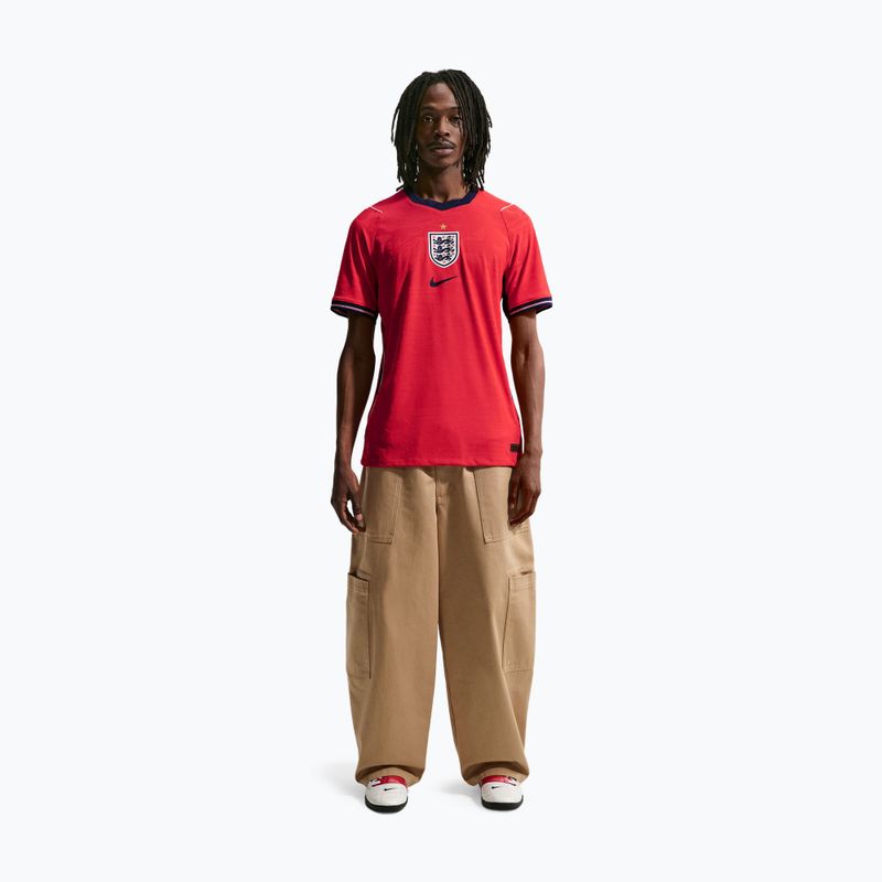 Мъжка футболна фланелка Nike England 2026 Match Away speed red/obsidian/white/obsidian 2