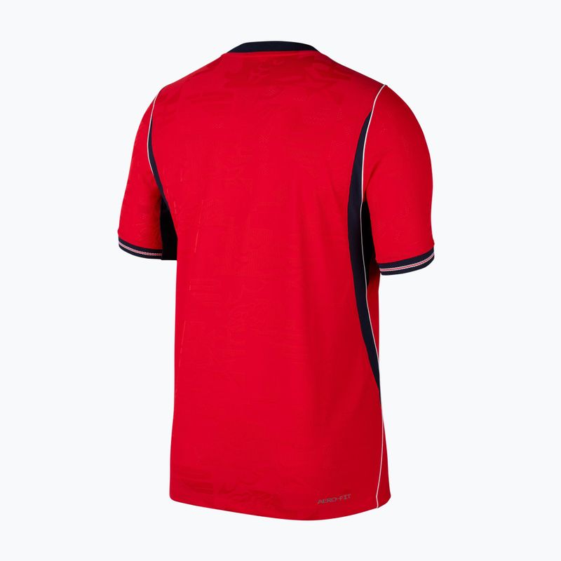 Мъжка футболна фланелка Nike England 2026 Match Away speed red/obsidian/white/obsidian 10