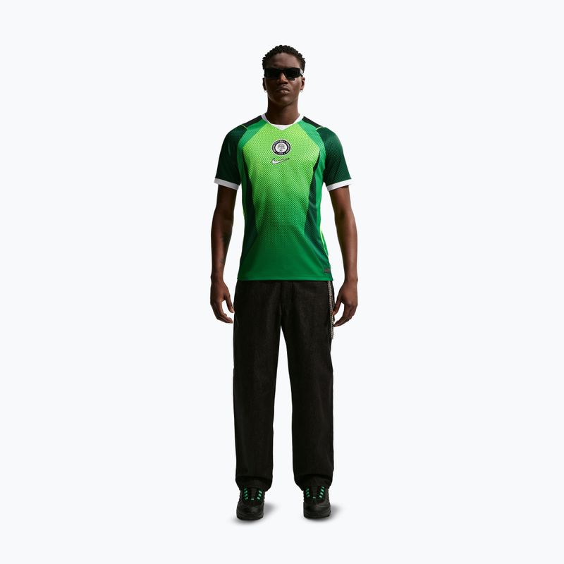 Мъжка футболна фланелка Nike Nigeria 2026 Stadium Home pine green/electric green/white 2