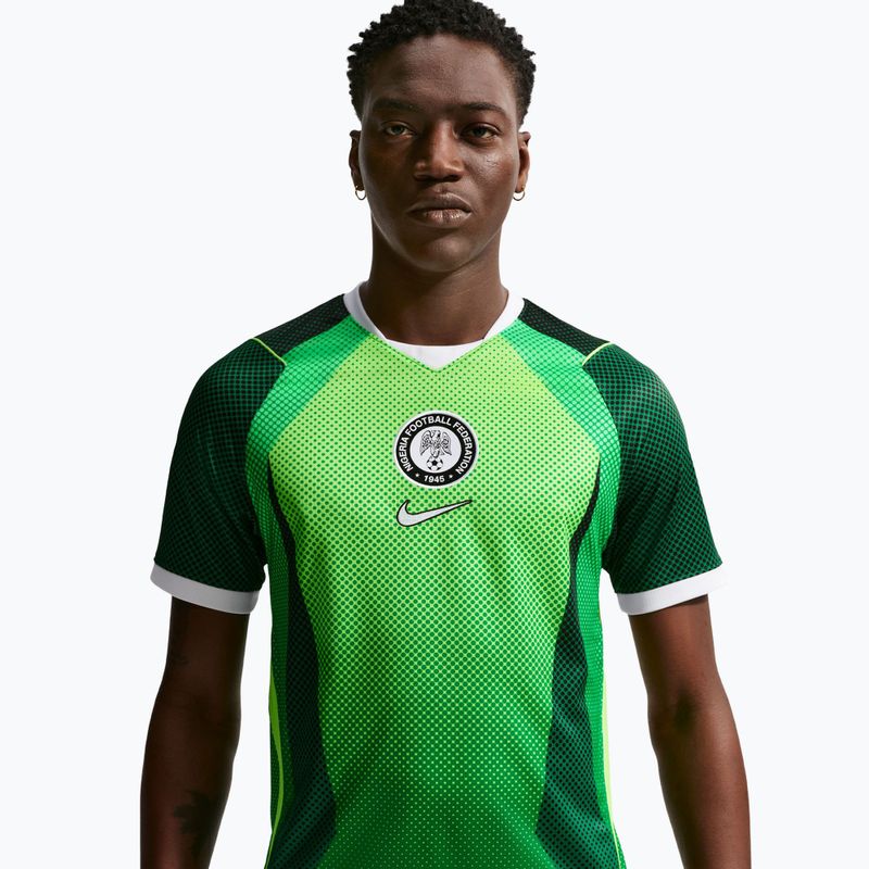Мъжка футболна фланелка Nike Nigeria 2026 Stadium Home pine green/electric green/white 4