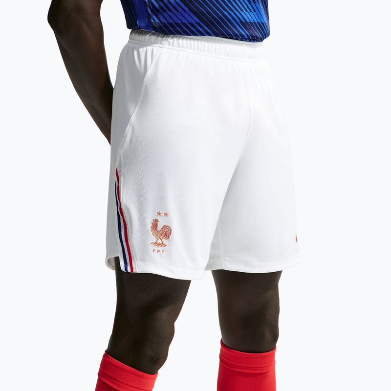 Мъжки футболни шорти Nike FFF 2026 Stadium Home Soccer Replica white/metallic copper 5