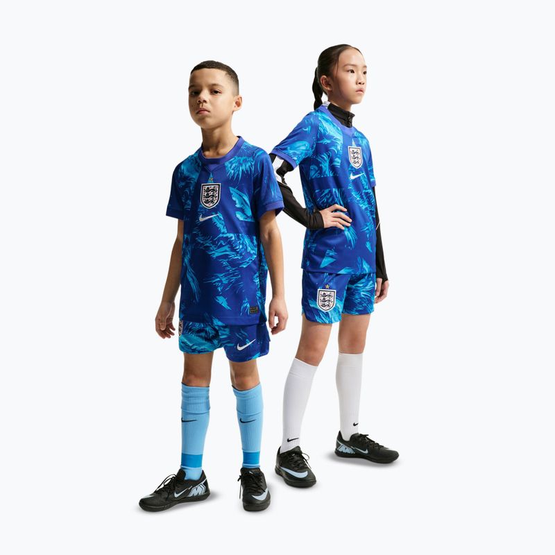 Детски футболни шорти Nike England 2026/27 Stadium Goalkeeper astronomy blue/black/white 2