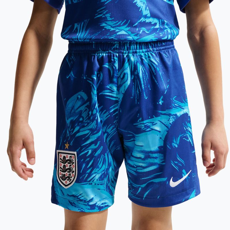 Детски футболни шорти Nike England 2026/27 Stadium Goalkeeper astronomy blue/black/white 4