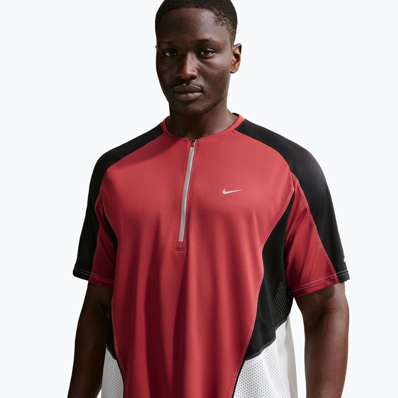 Мъжка тениска за бягане Nike Retro Dri-Fit team crimson/black 2