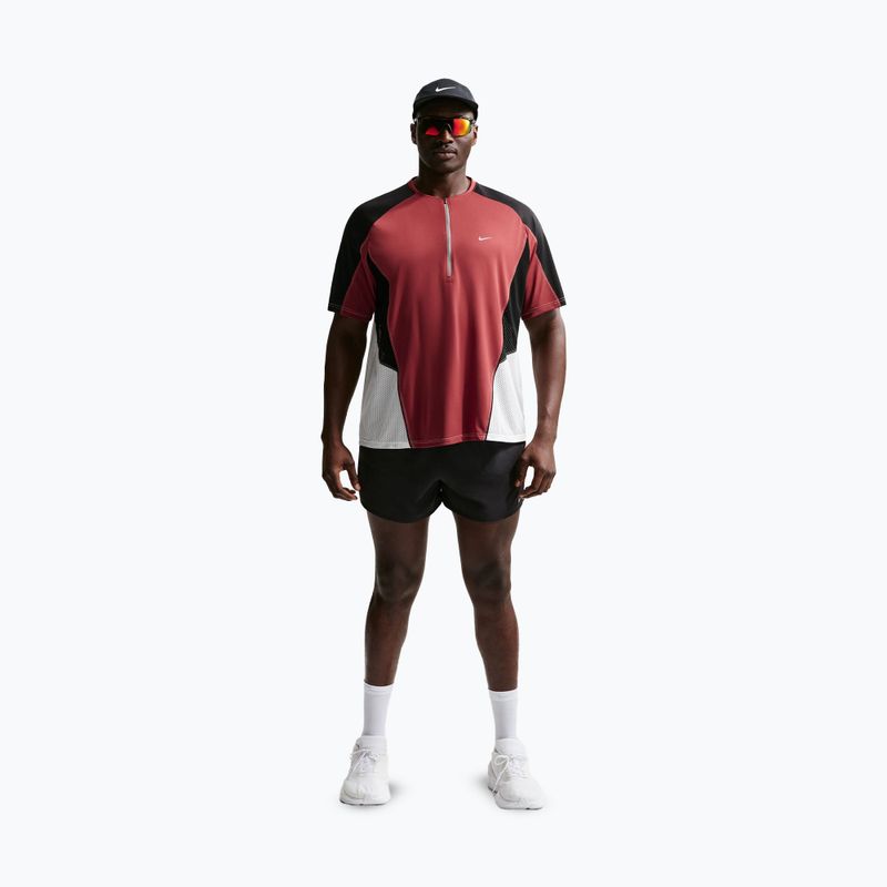 Мъжка тениска за бягане Nike Retro Dri-Fit team crimson/black 3