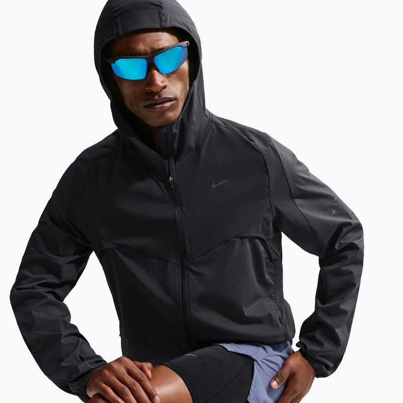 Мъжко яке за бягане Nike Stride Dri-Fit black/off noir/black/black 4