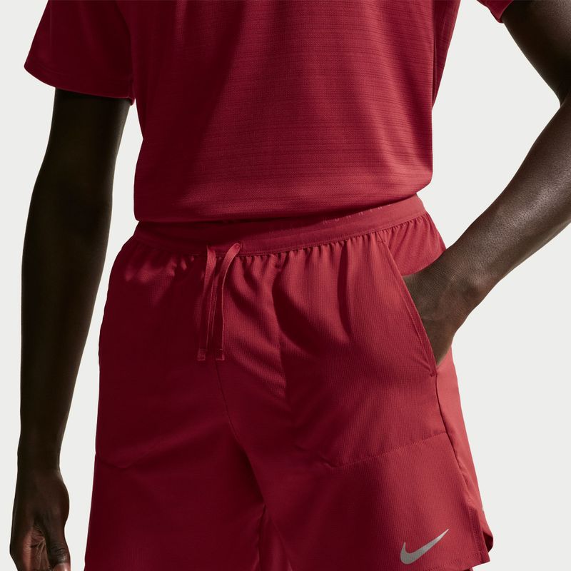 Мъжки шорти за бягане Nike Stride Dri-Fit Brief-Lined 7" team crimson 5