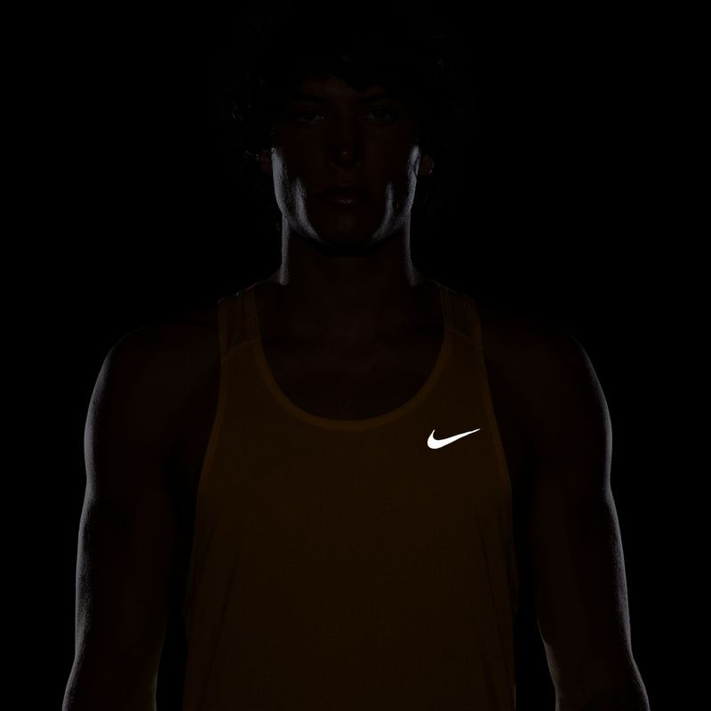 Мъжка тениска за бягане Nike Fast Dri-Fit laser orange 4