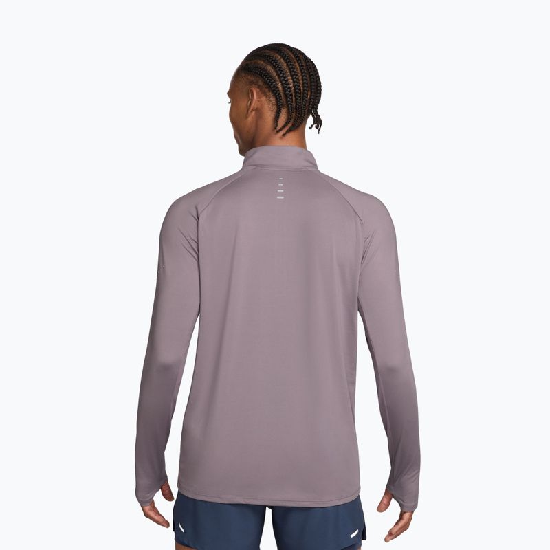 Мъжки суитшърт за бягане Nike Stride 1/4 Zip Dri-Fit light purple 2