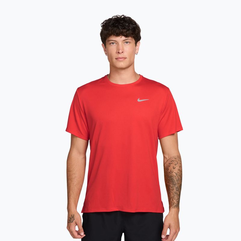 Mъжка тениска за бягане Nike Miler Dri-Fit UV light crimson