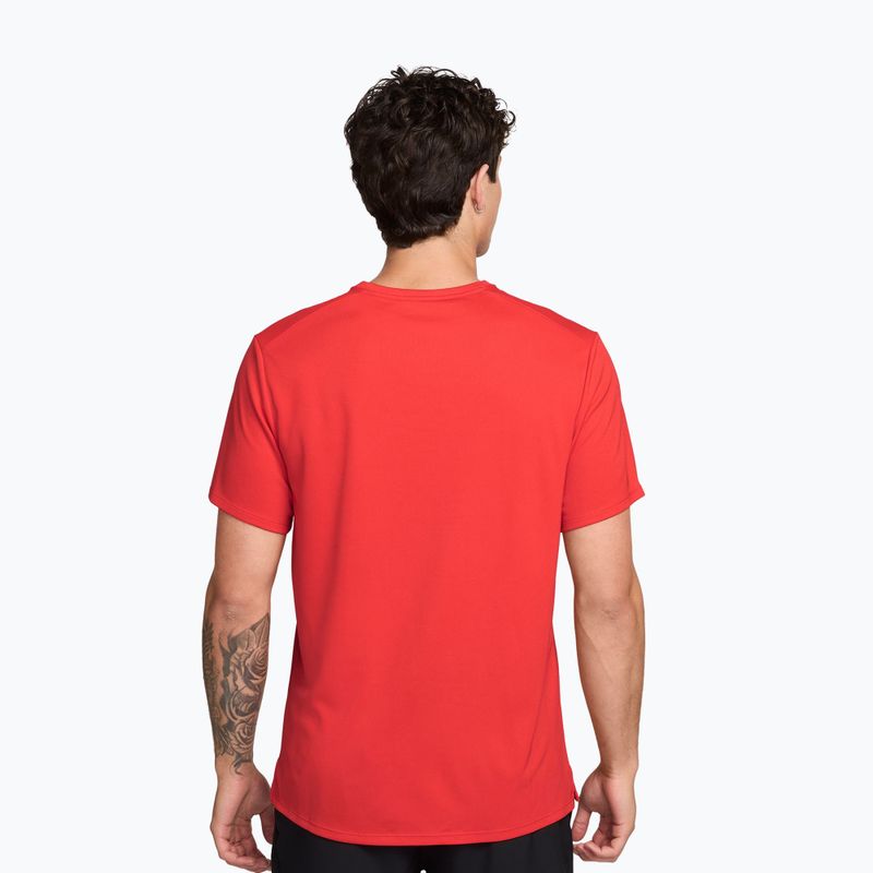 Mъжка тениска за бягане Nike Miler Dri-Fit UV light crimson 3