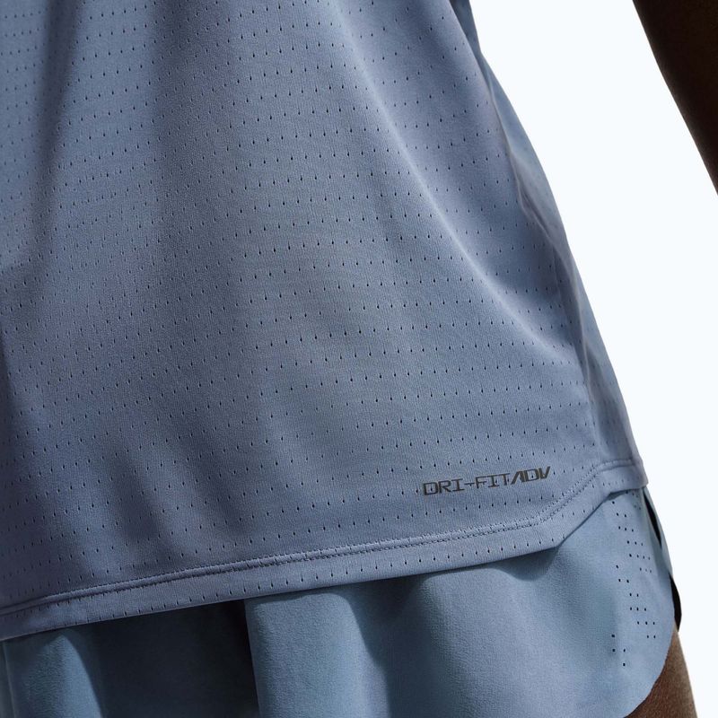 Мъжка тениска за бягане Nike AeroSwift Dri-Fit ADV diffused blue/black 5