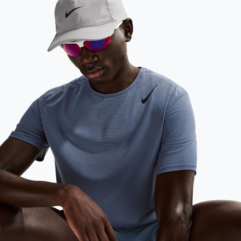 Мъжка тениска за бягане Nike AeroSwift Dri-Fit ADV diffused blue/black 6