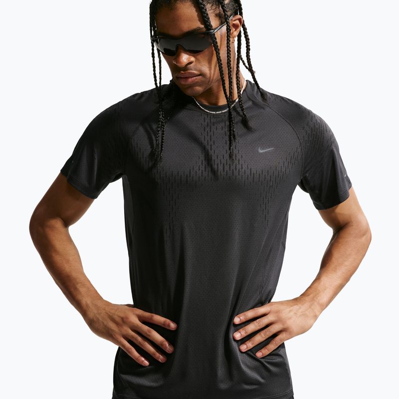 Мъжка тениска за бягане Nike Stride Dri-Fit ADV off noir/black 4