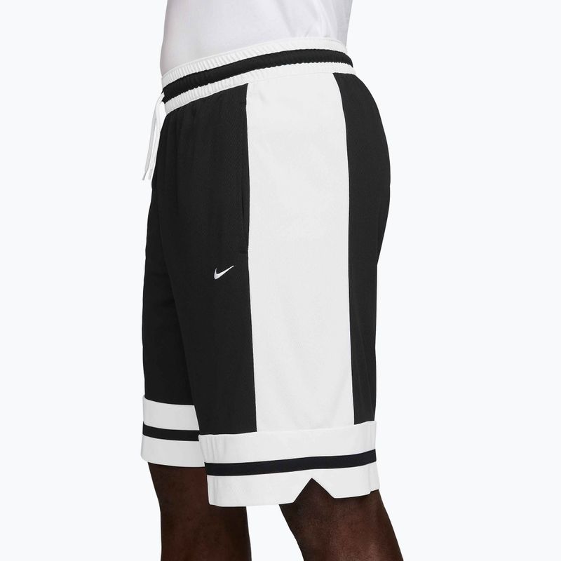 Мъжки баскетболни шорти Nike Dri-Fit Game Classic 10“ black/white/black/white 3