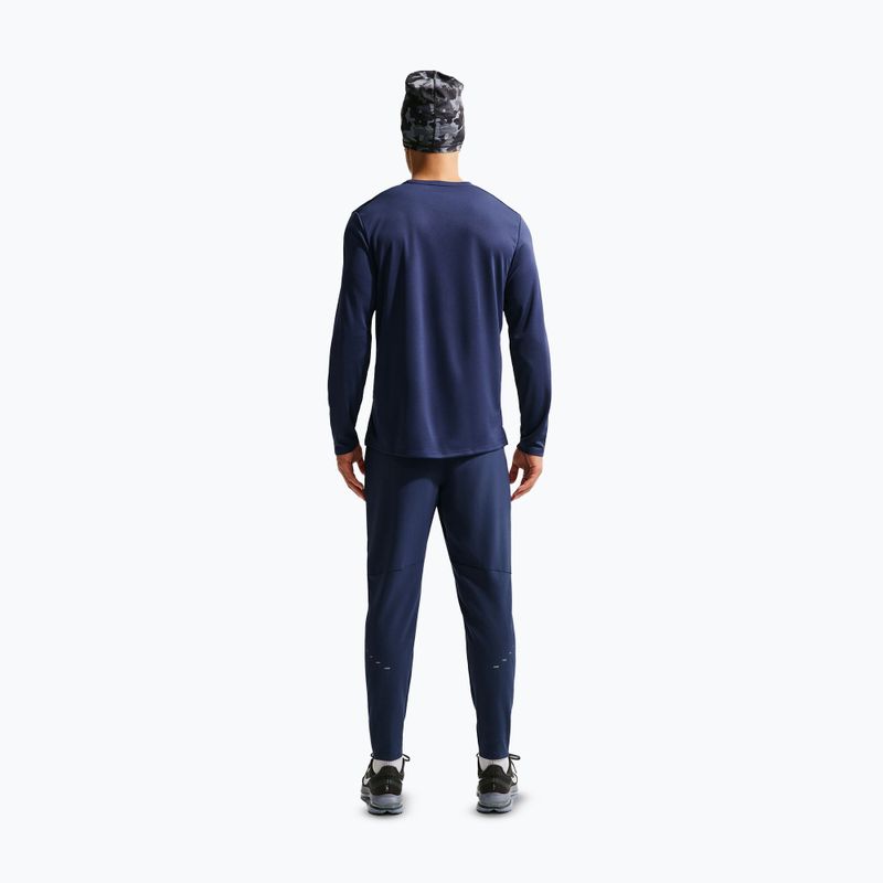 Мъжка блуза с дълъг ръкав за бягане Nike Miler Dri-Fit UV midnight navy 4