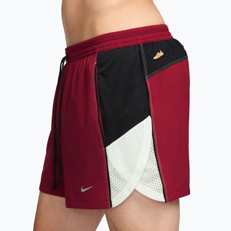 Мъжки шорти за бягане Nike Retro Dri-Fit Brief-Lined 4“ team crimson/black 3