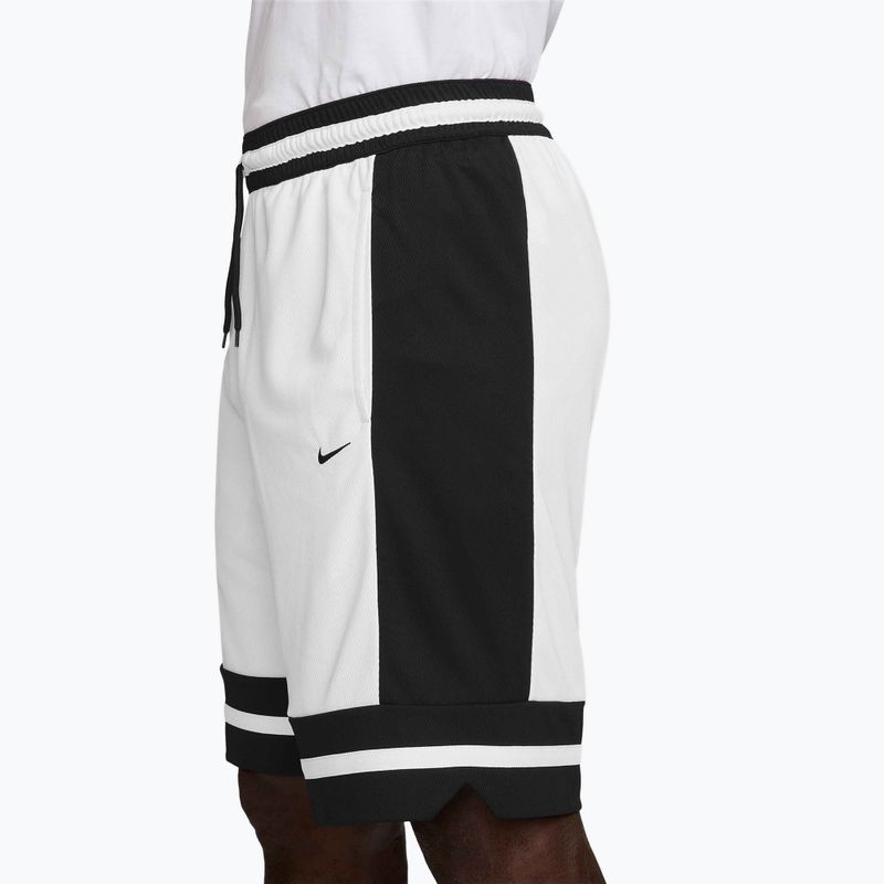 Мъжки баскетболни шорти Nike Dri-Fit Game Classic 10“ white/black/white/black 3