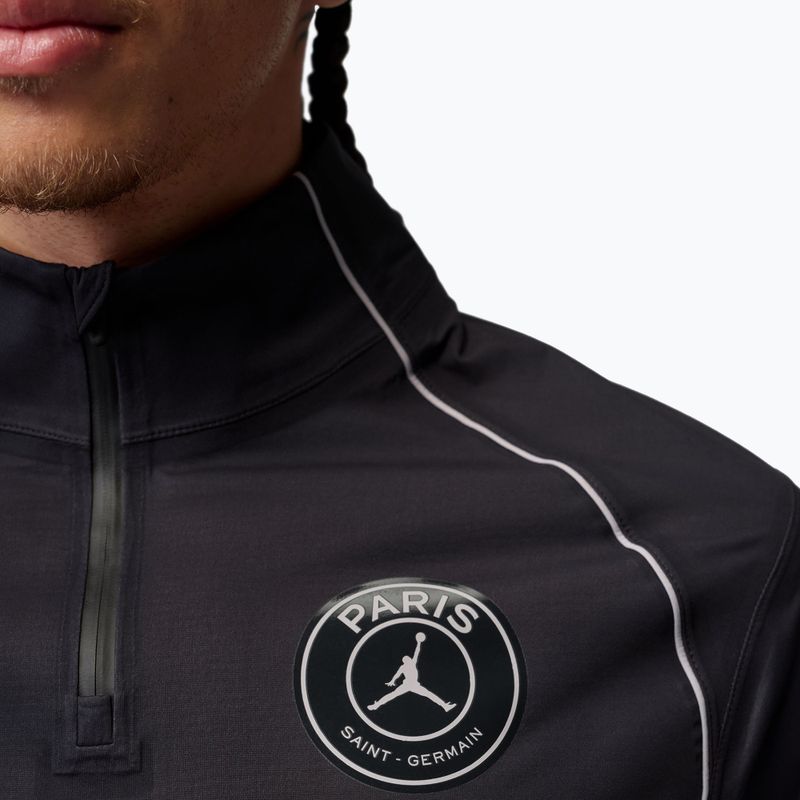 Мъжка футболна блуза с дълъг ръкав Nike Paris Saint-Germain Strike Elite SE Aerogami Shell Top black/black/atmosphere grey 7