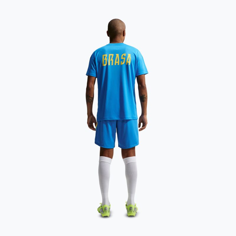 Мъжки футболни шорти Nike Brazil 2026 Stadium Home lt photo blue/light mint/white 3